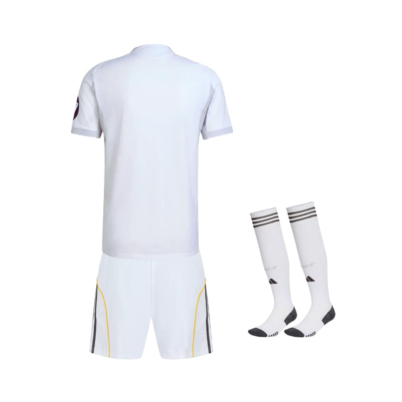 Kit de Criança - Real Madrid Principal 25/26 Com Meias