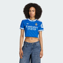 Camisola Curta / Top de Mulher - Real Madrid azul 2026