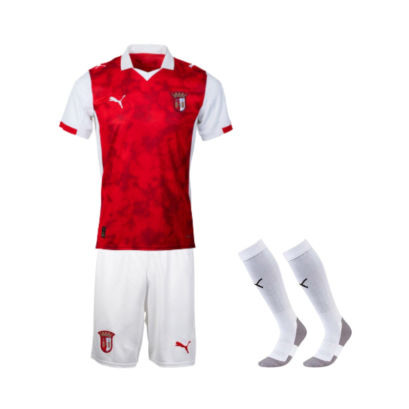 Kit de Criança - Braga Principal 2025/26 Com Meias