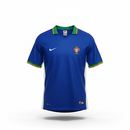 Camisola Portugal I Retrô 1998 - Azul