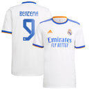 Camisola Real Madrid Principal 21/22 - Benzema 9 - (Entrega Imediata)