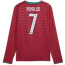 Camisola Manga Comprida Portugal Home 26/27 - Mundial 2026 - Ronaldo 7