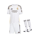 Kit de Criança - Real Madrid Principal 25/26 Com Meias