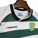 Conjunto Infantil Retrô Sporting  2001-03 Home