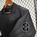 Camisola  Seleção Brasileira - Brasil Retrô 2013/2014 Black - Preto
