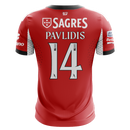 Camisola S.L.B. 2025-26 Principal Pavlidis 14 com Patch Badge  (Entrega Imediata)