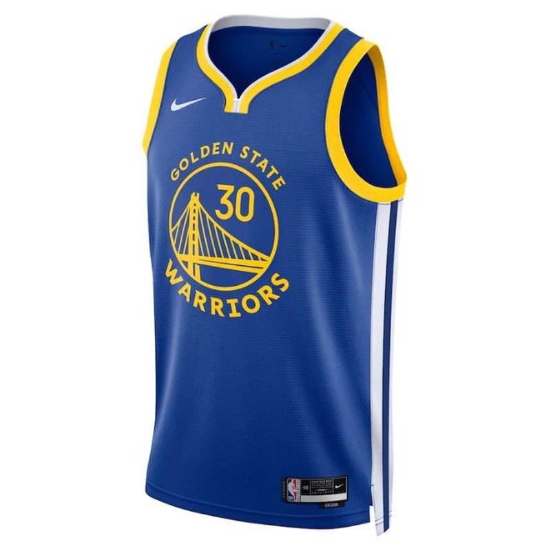 Camisola NBA Stephen Curry - Golden State Warriors - Edição Ícone 2023 - Royal