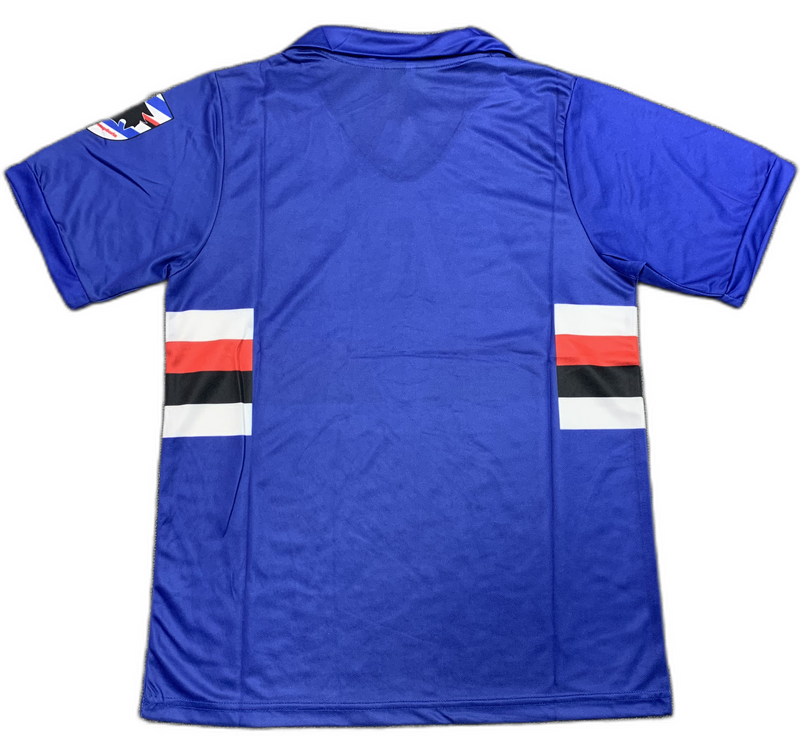 Camisola Sampdoria 90/91 I Home - Versão Retrô