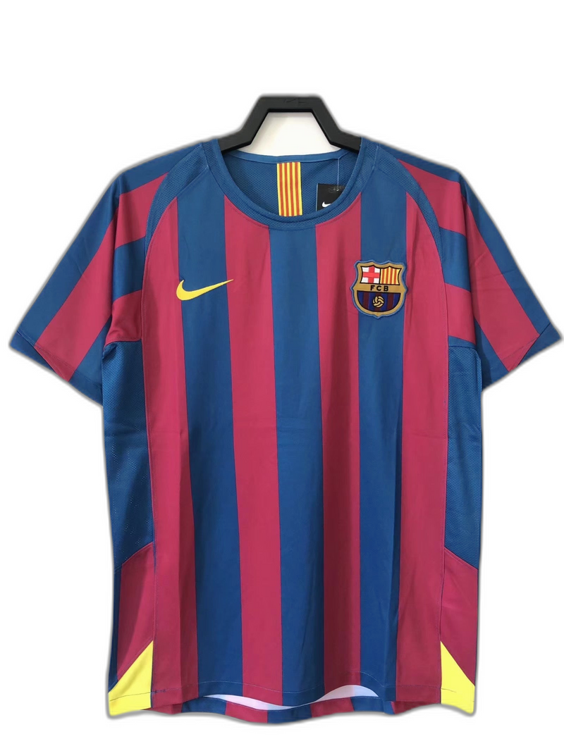 Camisola Barcelona 05/06 I Home - Versão Retrô