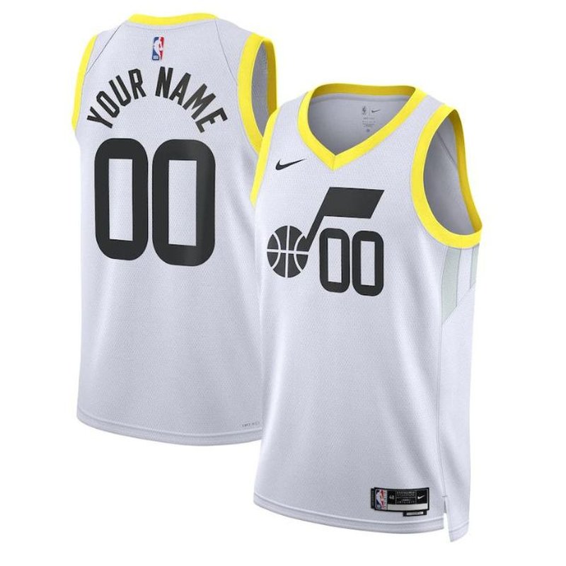 Camisola NBA Utah Jazz - 2023 - Branco - Edição Associação