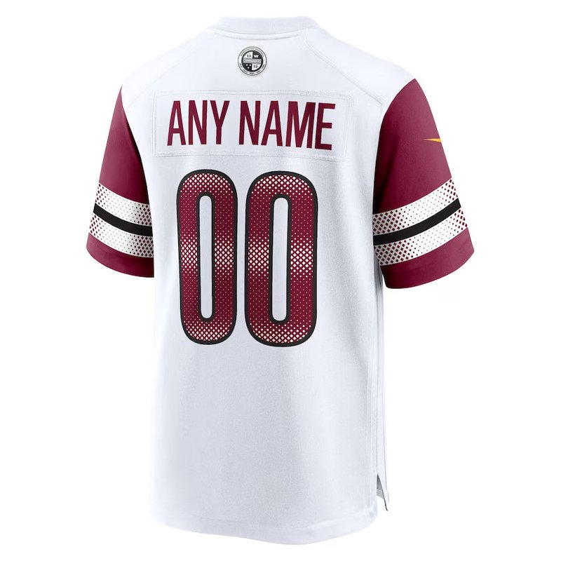 Camisola NFL Personalizada - Washington Commanders - Branco